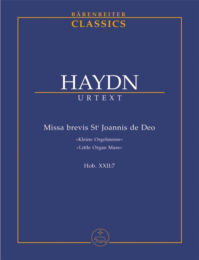 Missa brevis Sti.Joannis de Deo Hob.XXII:7